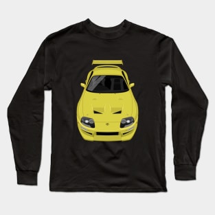 Supra GT MK3 3rd gen 1JZ Body Kit - Yellow Long Sleeve T-Shirt